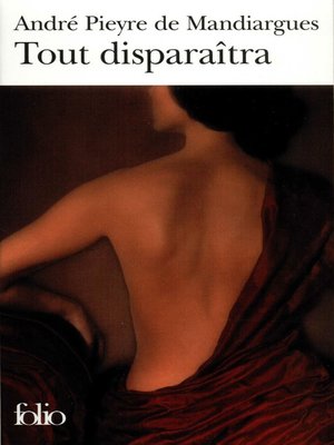 cover image of Tout disparaîtra